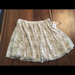 NWT lace skirt